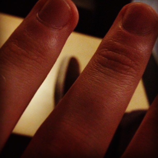 You know? You never see 'em fing...