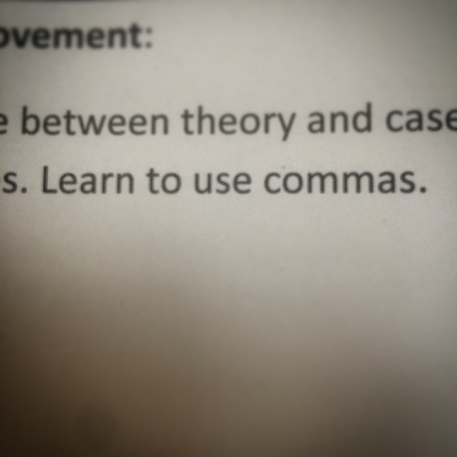 The final feedback of my degree. I think it all worked out.