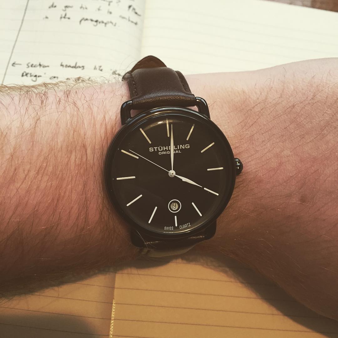 Got my new watch and we're very happy together.