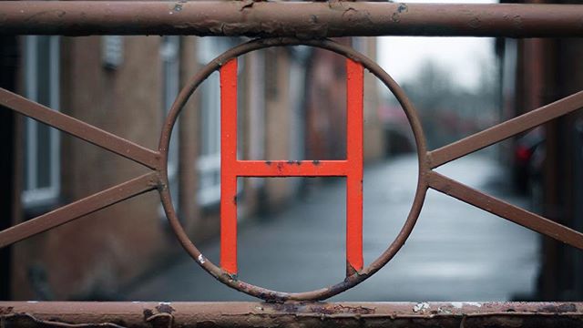 Definitely the entrance to the lair of an evil villain with an initial H.