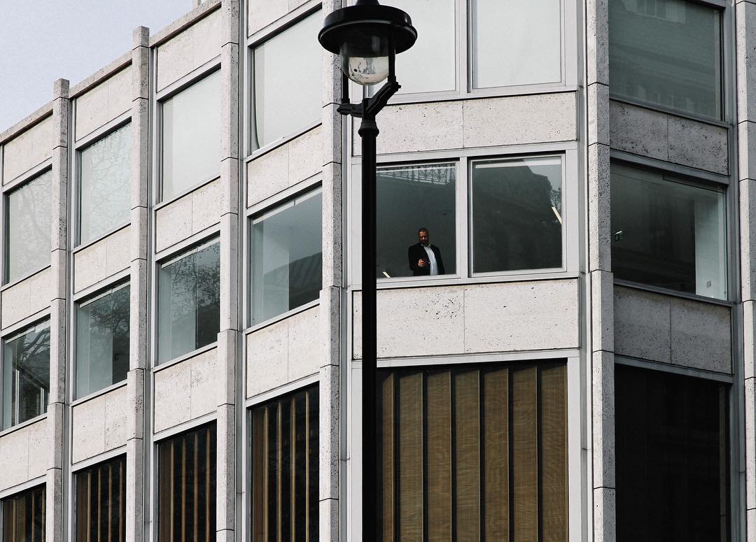 there’s somebody outside